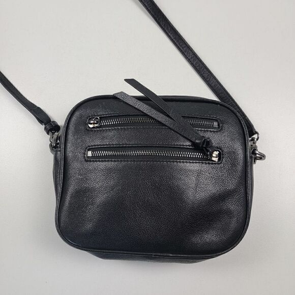 Botkier Crossbody Purse Shoulder Bag Black Leather - Picture 2 of 13
